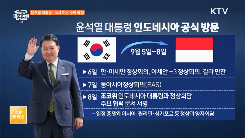 한-아세안 연대 구상(KASI) 천명···윤석열 대통령 순방 주요 내용과 의미는?