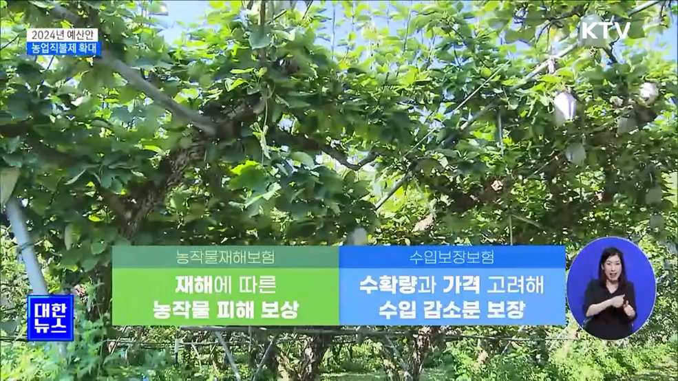 수입보장보험 품목 확대···탄소중립 프로그램 도입