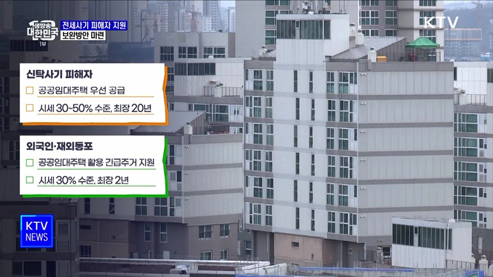 대환대출 소득요건 완화···신탁사기 피해자 공공임대주택 제공