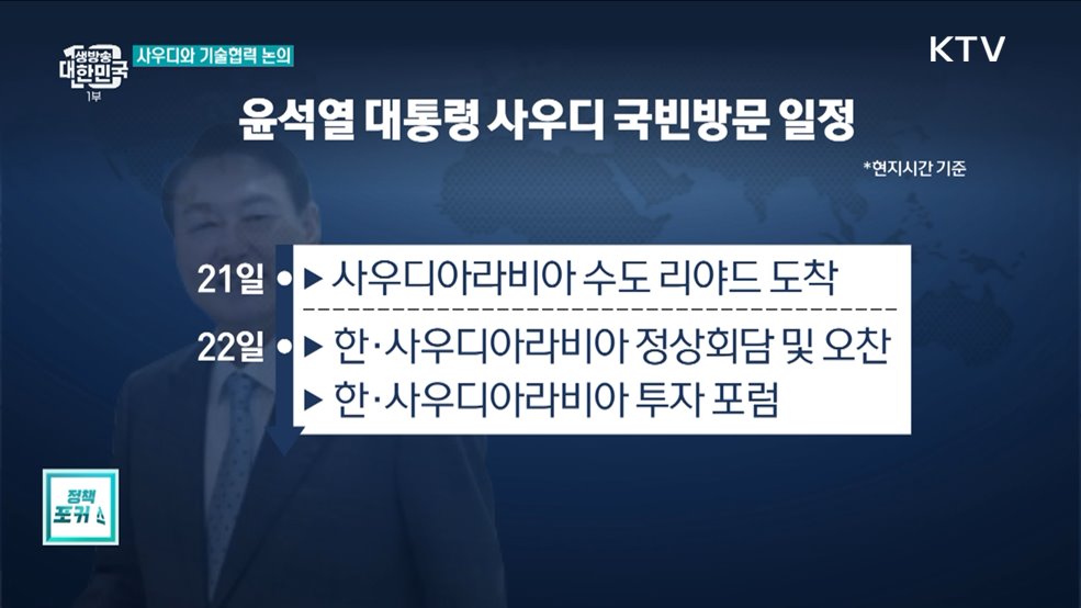 윤 대통령, 사우디·카타르 4박 6일 국빈 방문