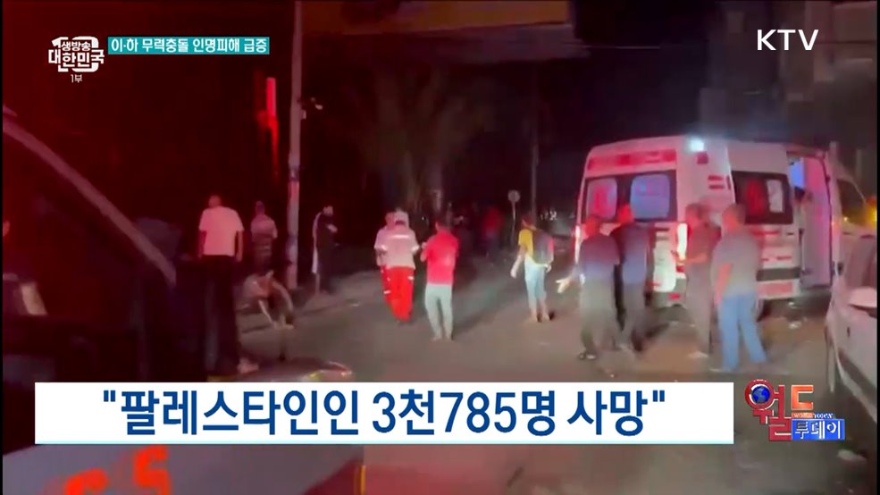 이·하 무력충돌 사망자 5천 명 넘어 [월드 투데이]