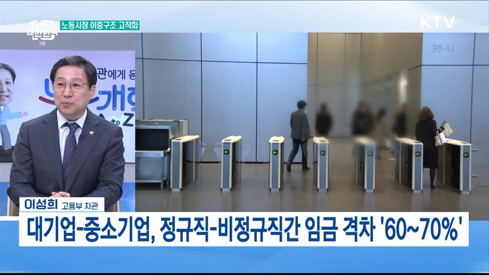 노동시장 이중구조 고착화···근본 원인은? [노동개혁 A to Z]