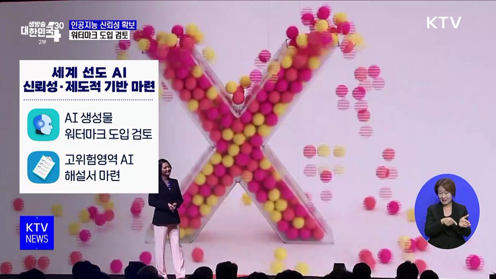 인공지능 생성물에 워터마크 도입···"AI 신뢰성 높인다"