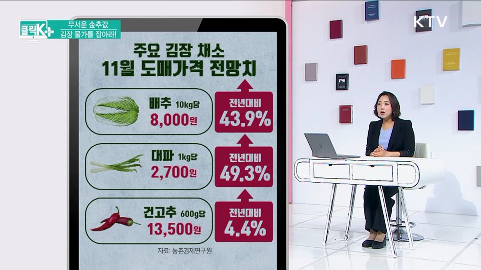 무서운 金추값, 김장 물가를 잡아라! [클릭K+]
