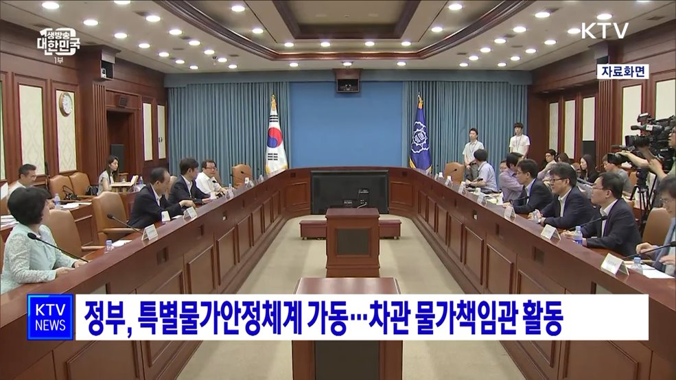 정부, 특별물가안정체계 가동···차관 물가책임관 활동