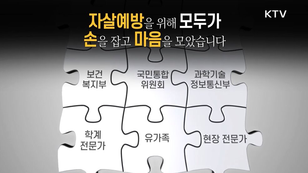 자살예방 통합번호 109 - 국민통합위원회