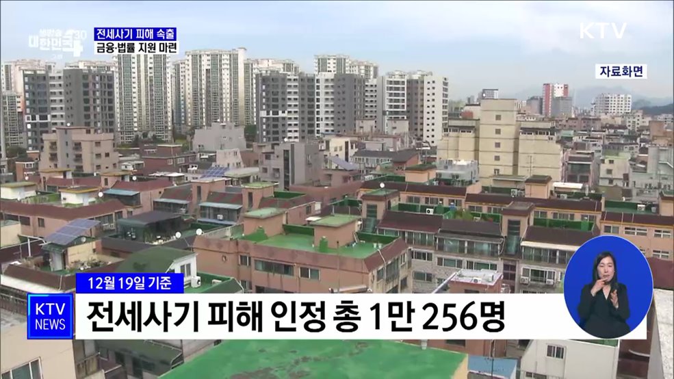 전세사기 피해자 1만명···금융·법률 지원 마련