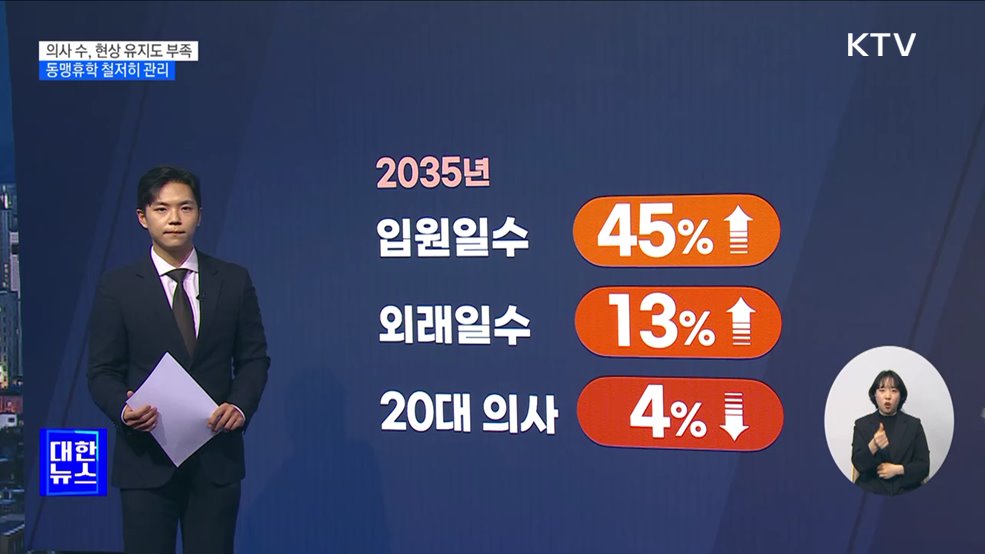 "의사 수, 현상 유지도 부족···동맹휴학 철저히 관리" [뉴스의 맥]