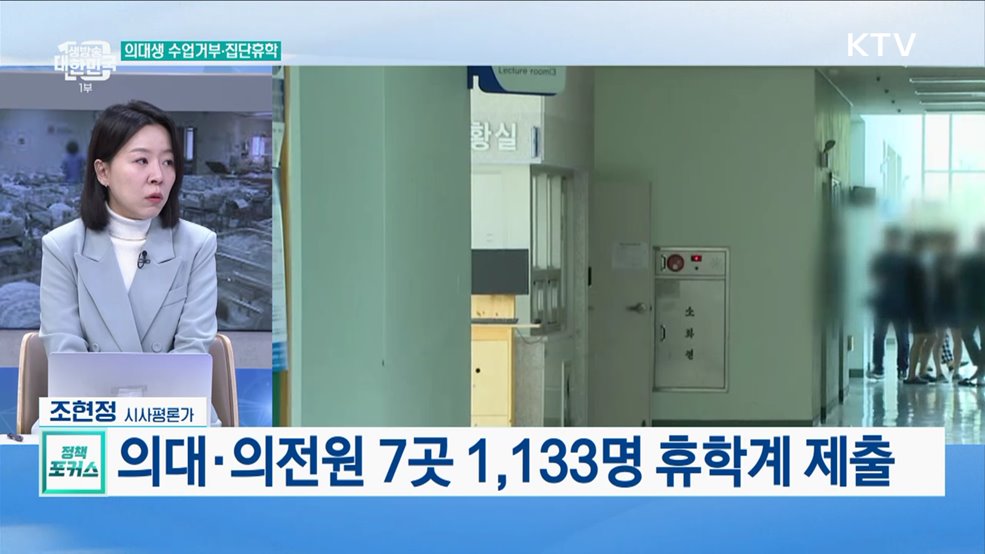 전공의 6천4백여 명 사직서 제출