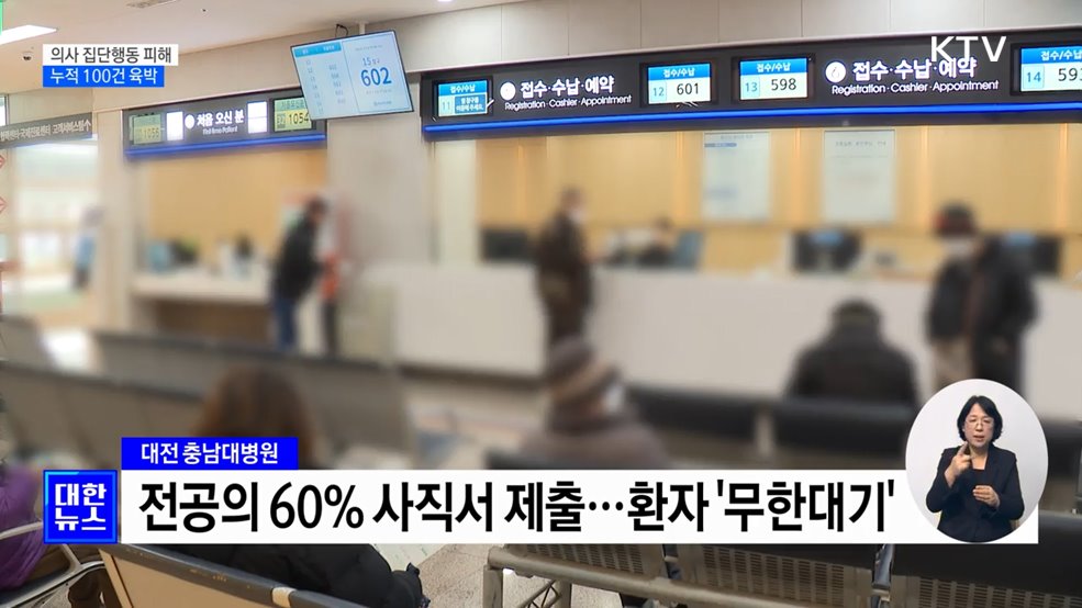 '의료 공백' 현실로···환자 피해 속출