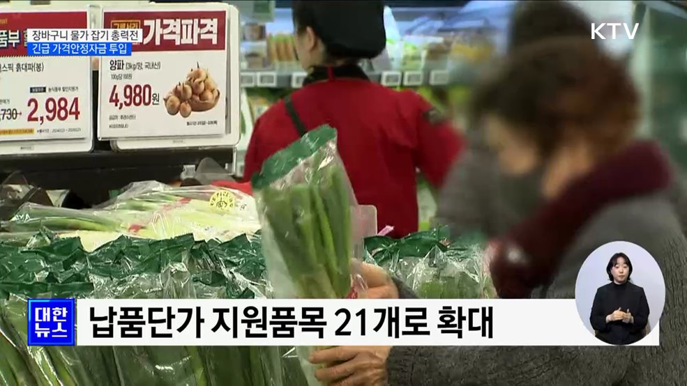 "물가 상황 엄중···납품단가 지원·할인지원 등 총력 대응"