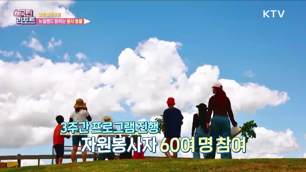 뉴질랜드 교민들, 봉사로 이웃사랑 실천