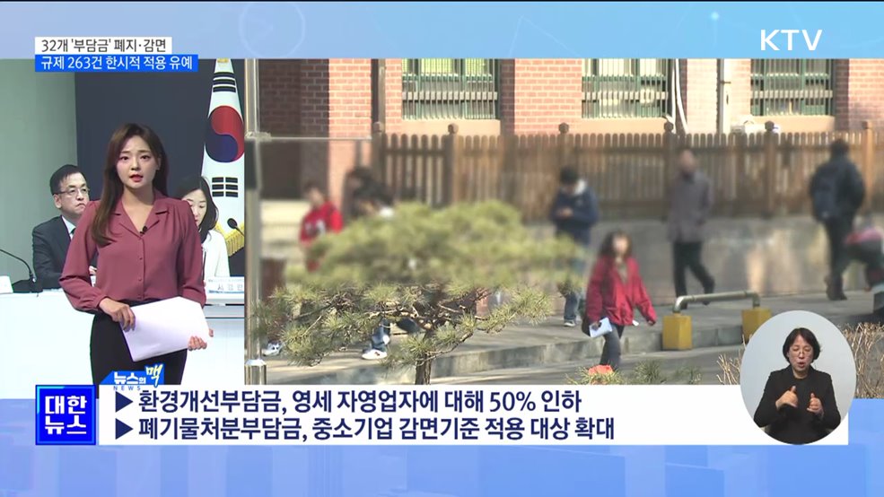 '그림자 조세' 부담금 32개 폐지·감면 [뉴스의 맥]