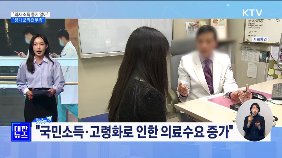 윤 대통령 “의사 늘려도 소득 절대 줄지 않아” [뉴스의 맥]