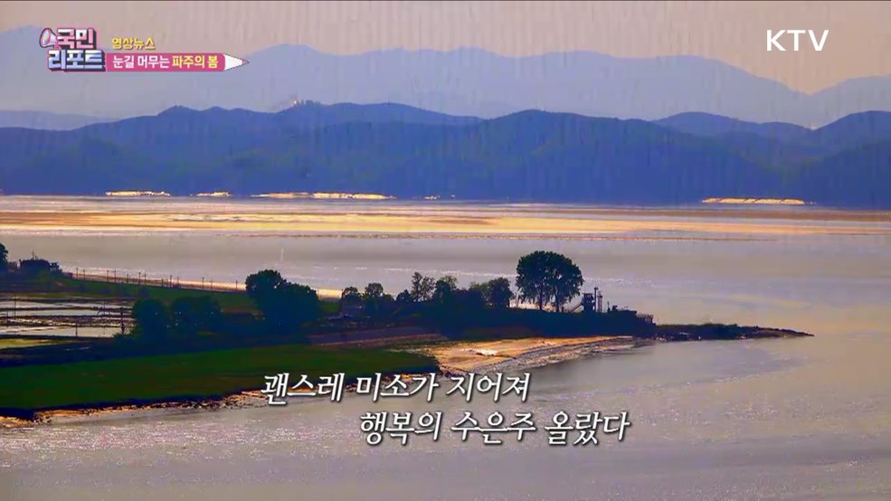 눈길 머무는 파주의 봄 [한국의 美]