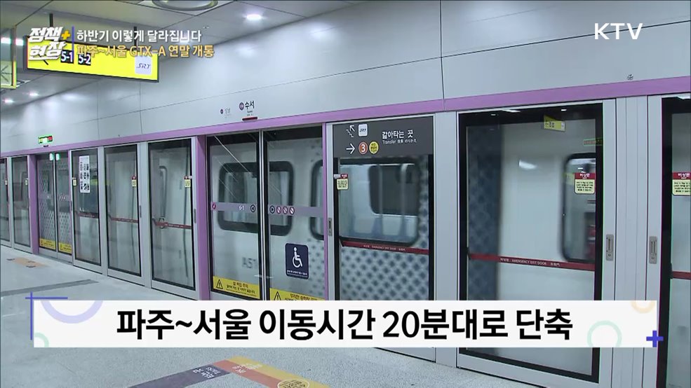 파주~서울역 GTX-A 연말 개통···대구권 광역철도 운행 눈앞