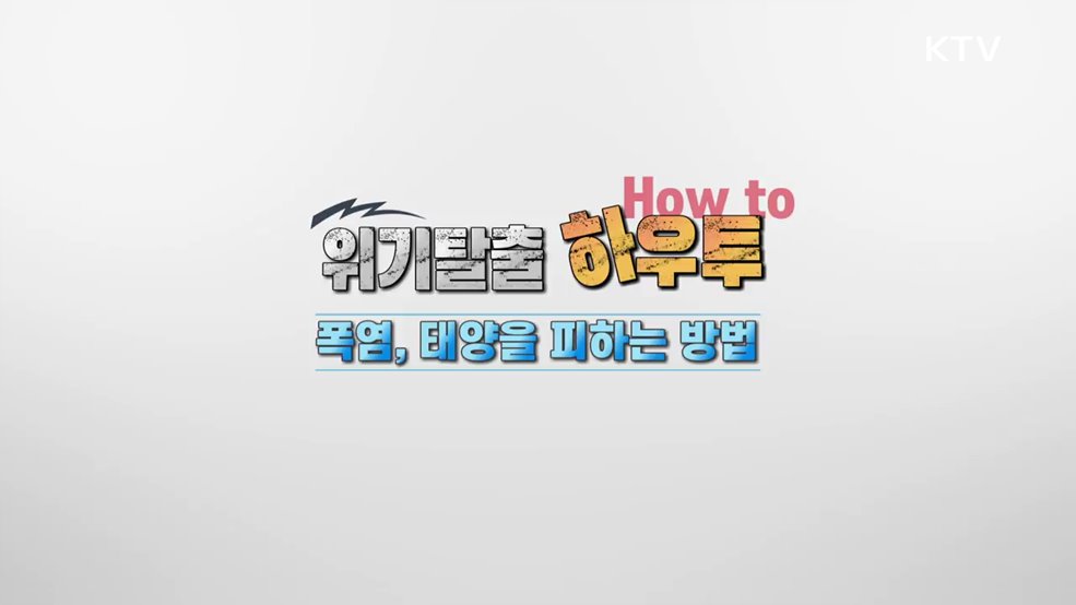 폭염으로부터 건강을 지키는 방법 - 행정안전부