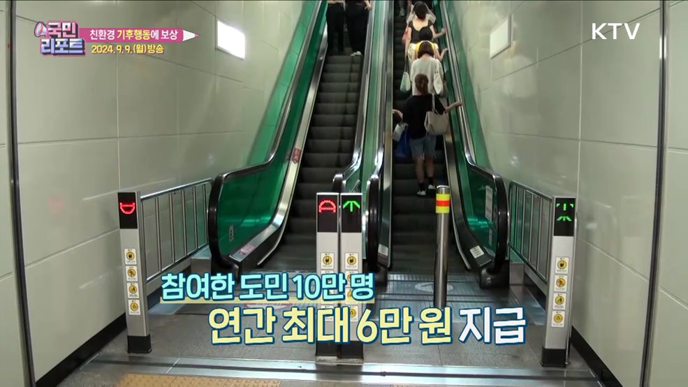 친환경 기후행동 실천 '지역 화폐' 보상