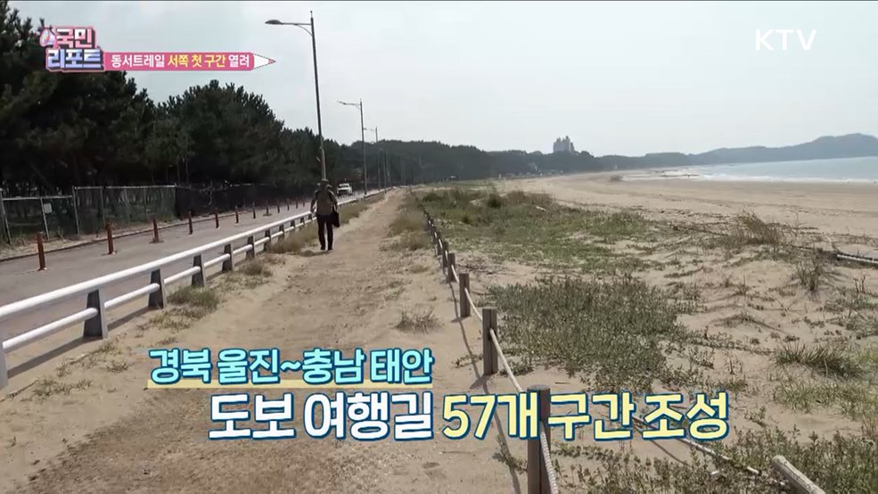 동서트레일 서쪽 첫 구간 '안면도길' 개통