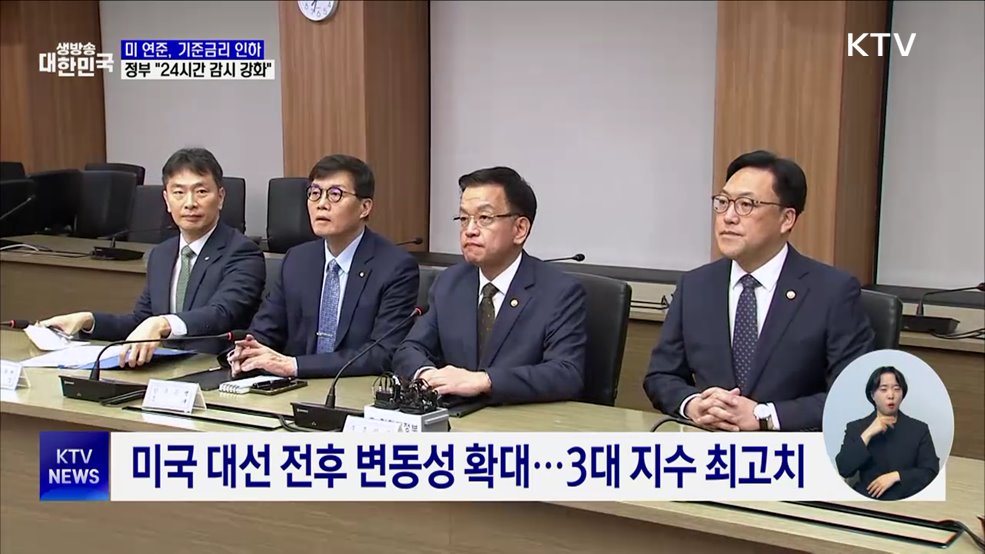 "금융·외환 불확실성 우려···24시간 감시체계 유지"