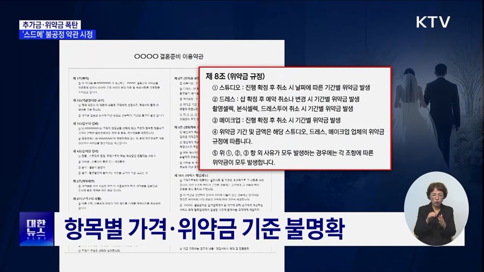 추가금·위약금 폭탄···공정위, '스드메' 손 본다 [현장고발]