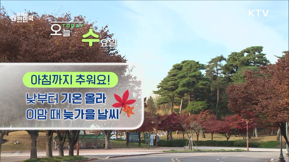 오늘의 날씨 (24. 11. 20. 10시)