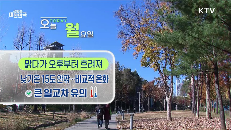 오늘의 날씨 (24. 11. 25. 10시)