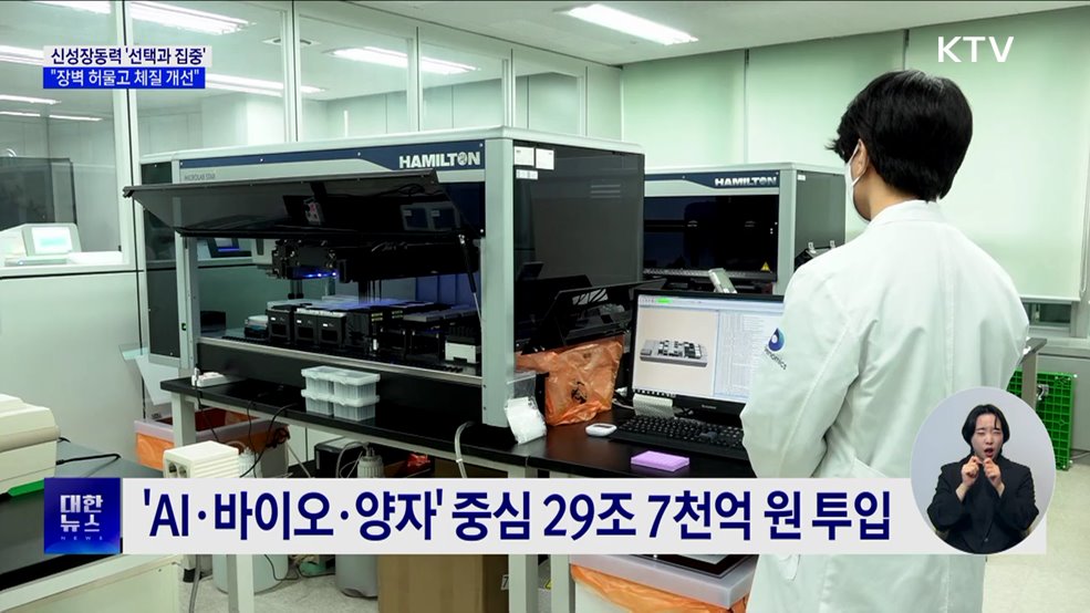 신성장동력 '선택과 집중'···"장벽 허물고 체질 개선"