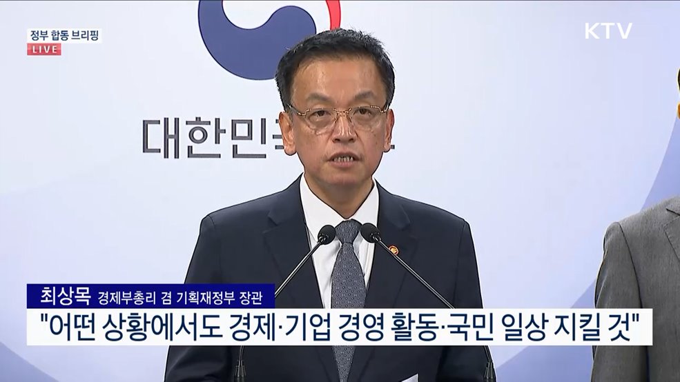 정부 합동 브리핑