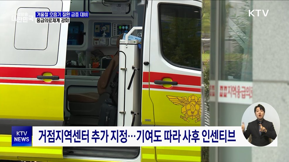 겨울철 호흡기 질환 급증 대비···코로나19 협력병원 재가동