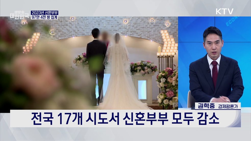 신혼부부 '100만 쌍' 첫 붕괴, 가족의 미래는? [경제&이슈]