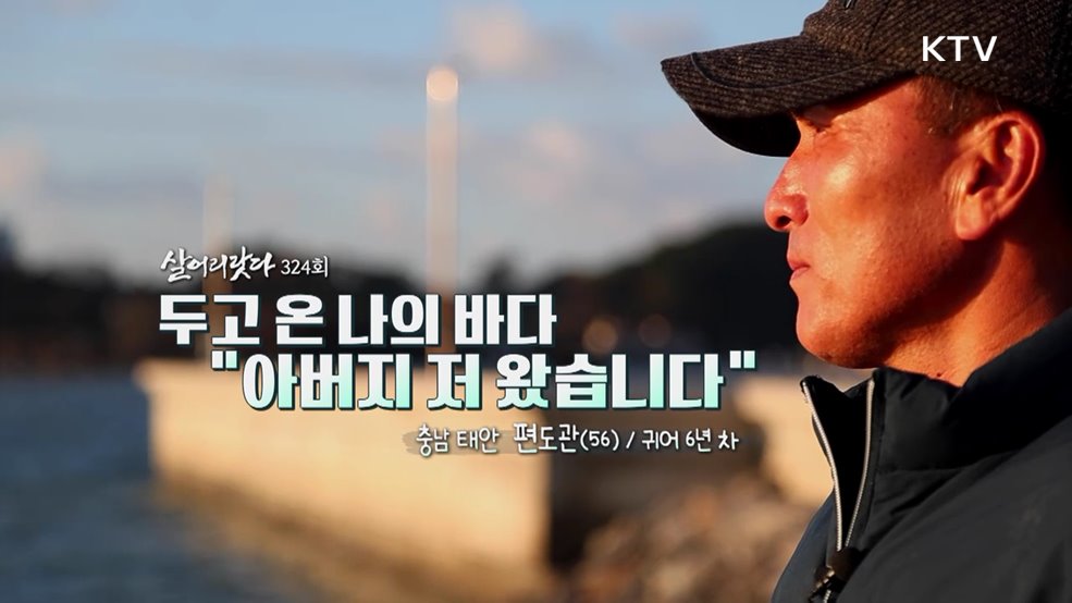 두고 온 나의 바다 "아버지 저 왔습니다"