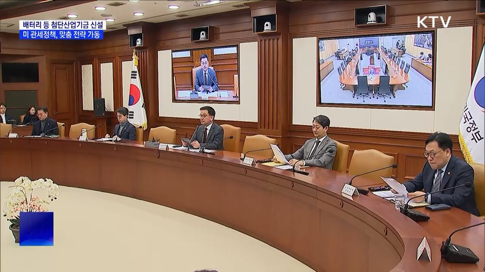 미 관세정책 맞춤전략 가동···34조 원 '첨단산업기금' 신설