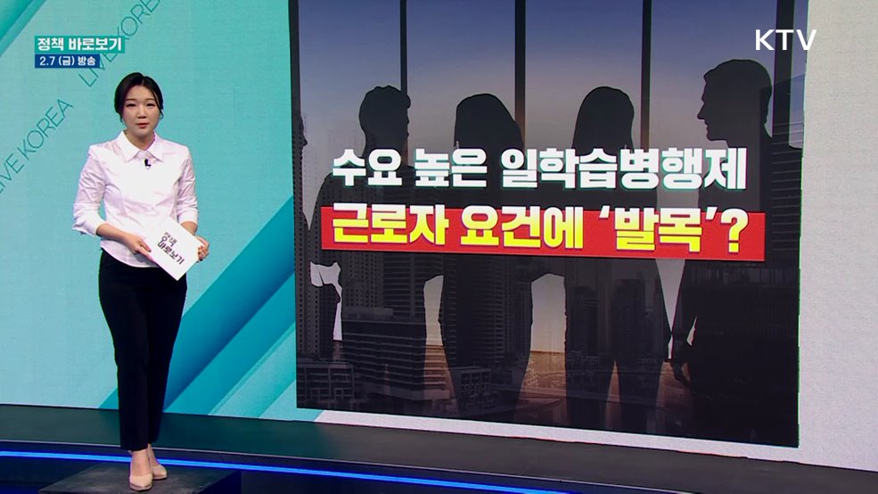 일학습병행제, '근로자 50인' 기업만 지정?