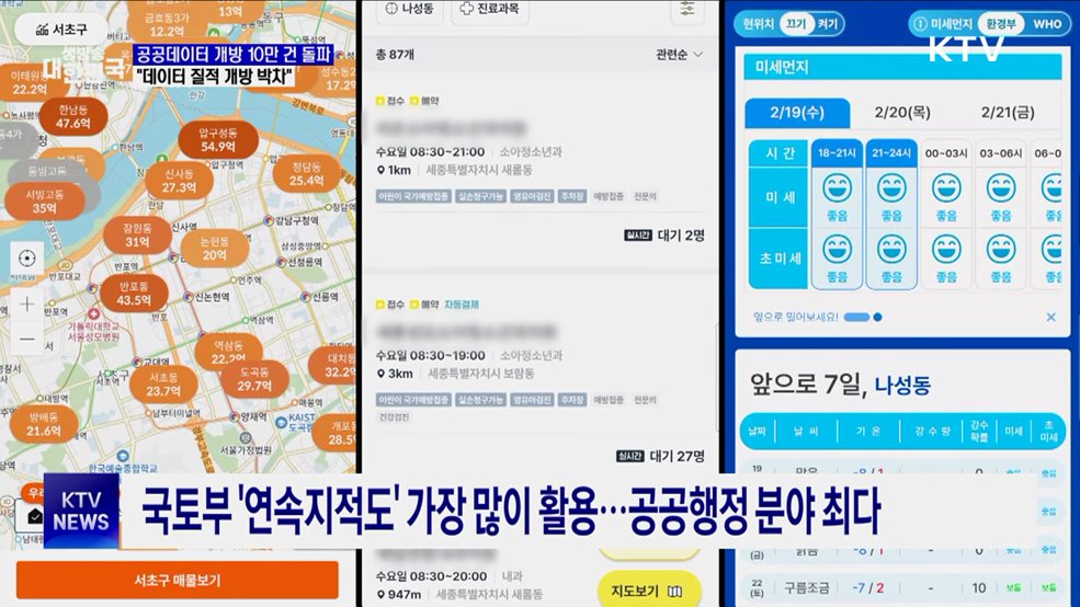 공공데이터 개방 10만 건 돌파···"질적 개방 박차"