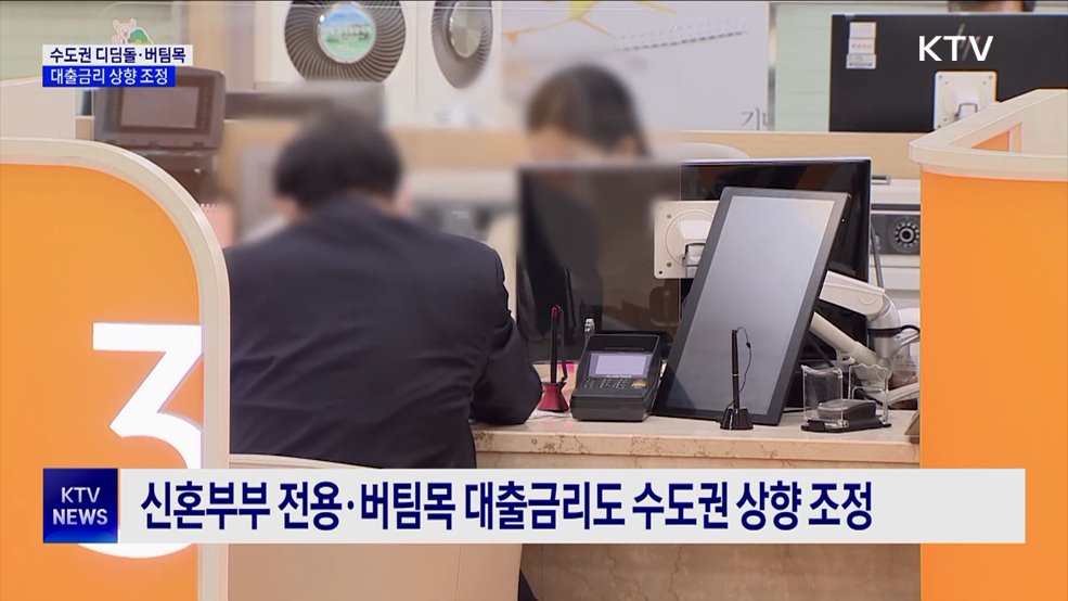 다음 달 24일부터 수도권 디딤돌·버팀목 대출금리 인상