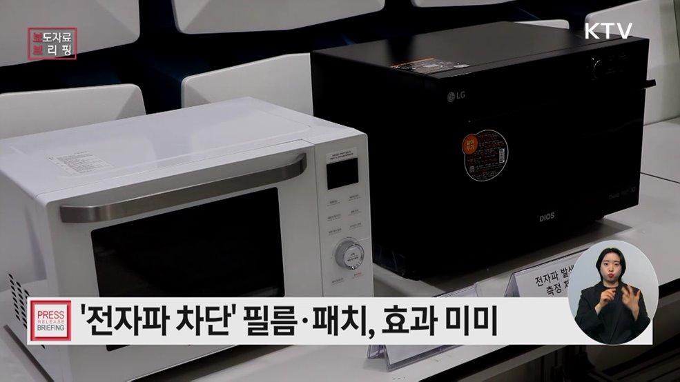 전자파 차단 제품, 차단 효과 미미하거나 차단 범위 제한적