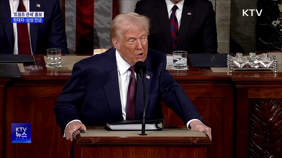 미 백악관, 트럼프 관세 효과로 현대차·삼성 언급