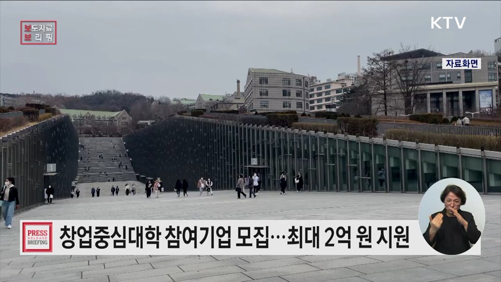 2025년 창업중심대학 참여기업 모집