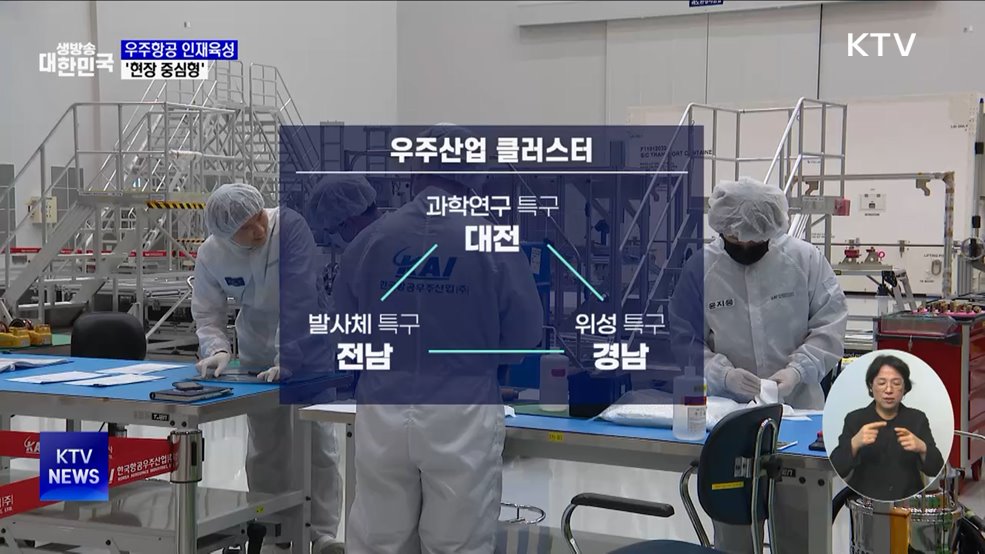 우주항공 인재양성···산업 현장 '맞춤형 육성'