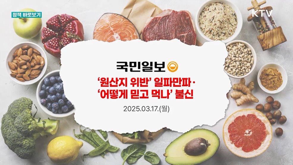 정책 바로보기 (613회)