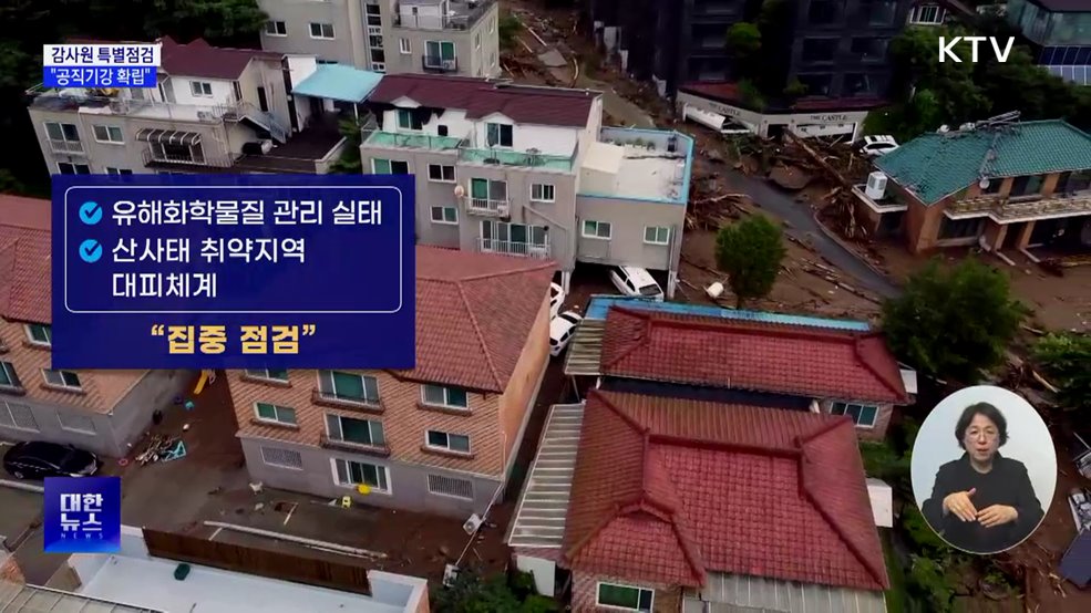 감사원, '공직기강 확립' 특별점검 착수