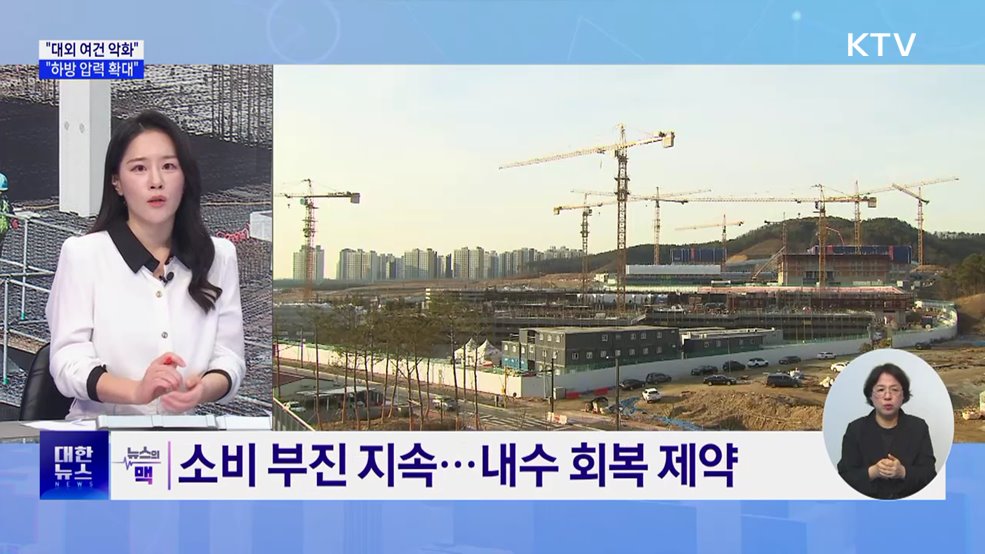 KDI "대외 여건 악화···경기 하방 압력 확대" [뉴스의 맥]