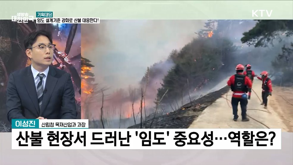 "산림재난 대응력 강화"···임도 설계기준 강화