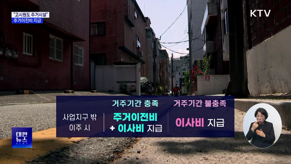 권익위 "고시원 거주자에도 공공사업 주거이전비 지급해야"