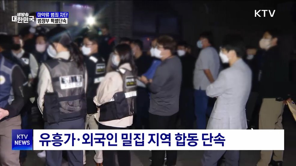 "마약류 범죄 확산 차단"···6월까지 범정부 특별단속