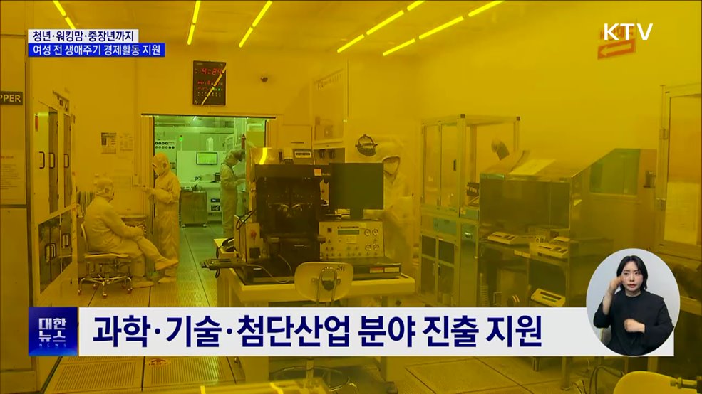 청년·워킹맘·중장년까지···여성 전 생애주기 경제활동 지원