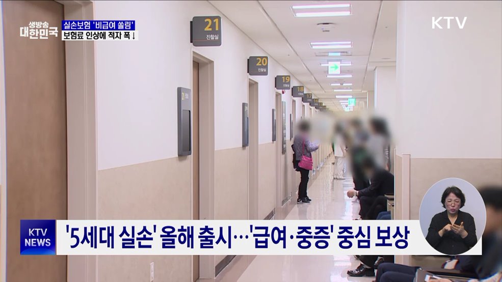 실손보험, '비급여 쏠림' 심화···보험료 인상에 적자 폭↓