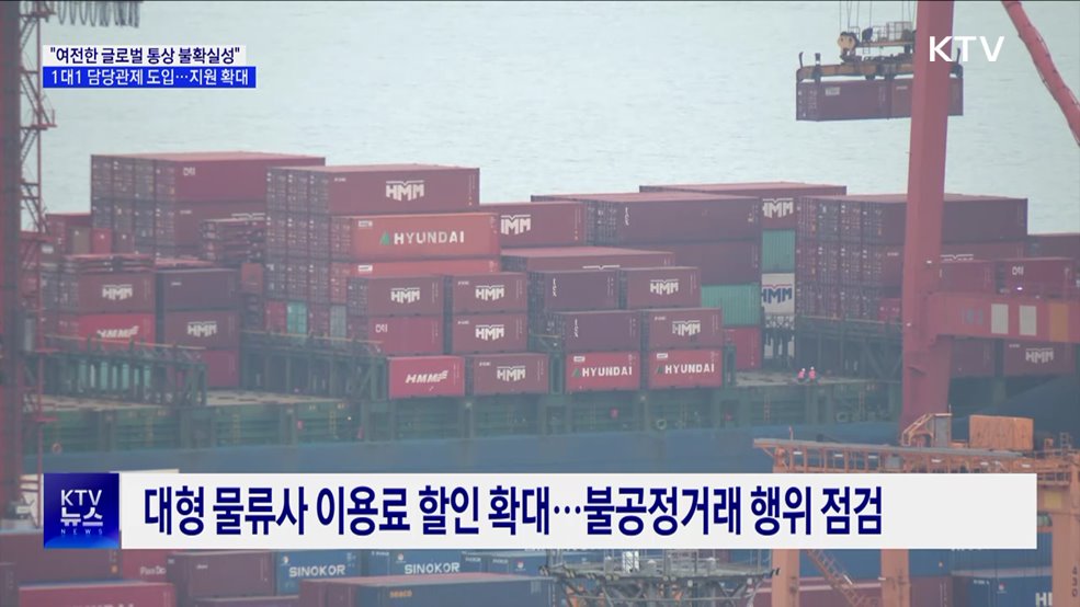 "통상환경 불확실성 높아···관세 피해기업 지원 총력"
