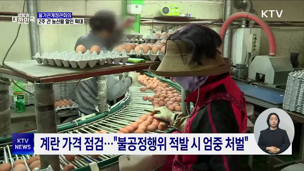 2주간 농산물 전체 할인···"장바구니 물가 잡는다"